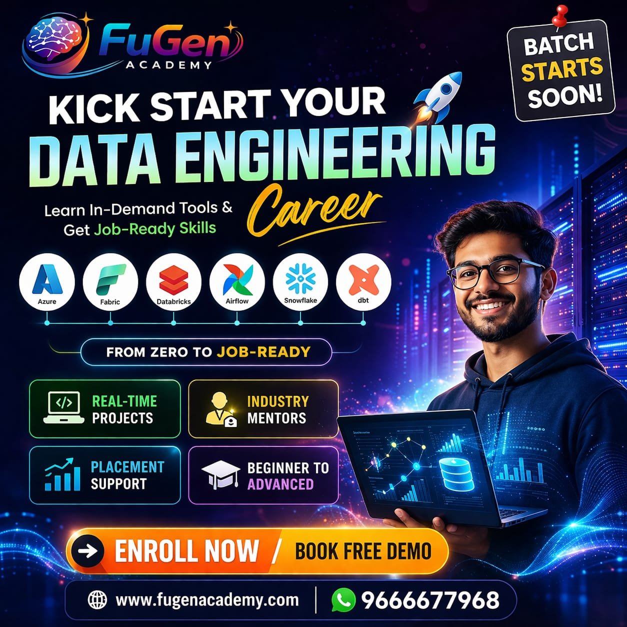 Azure Data Engineer Salary in Hyderabad 2026 | FuGen Academy